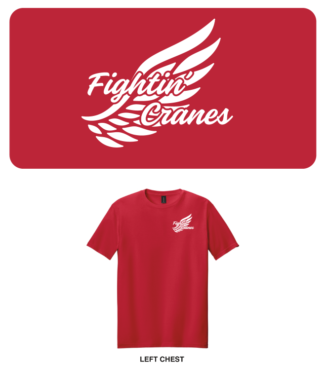 Picture of Red Shirt White Logo