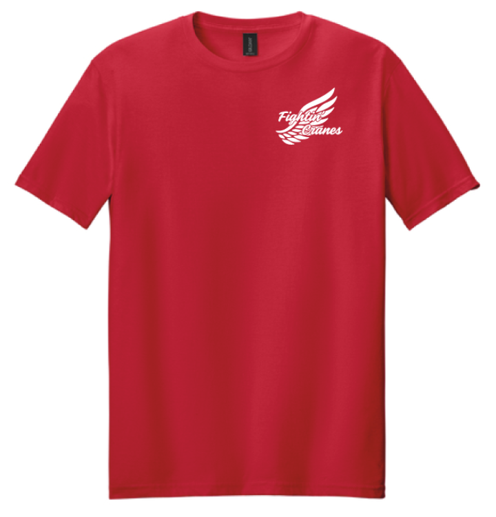 Picture of Red Shirt White Logo
